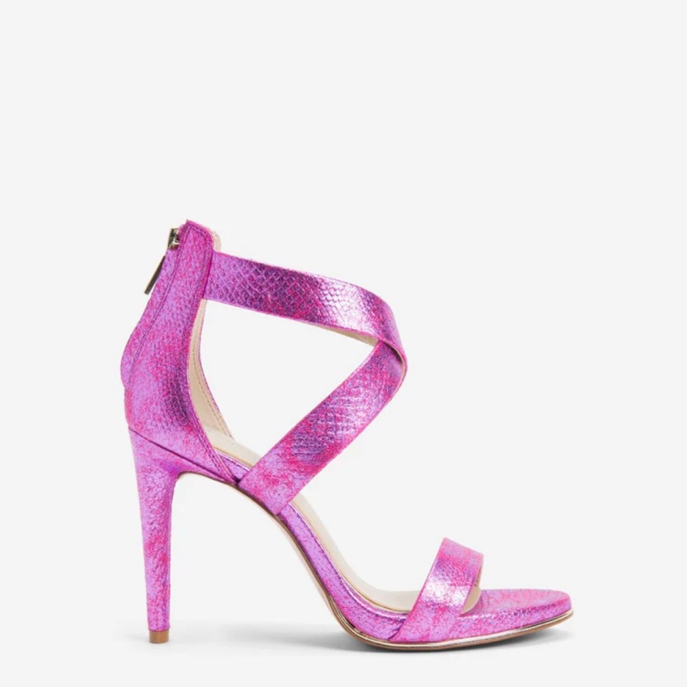 Kenneth Cole New York Purple Stiletto Heels